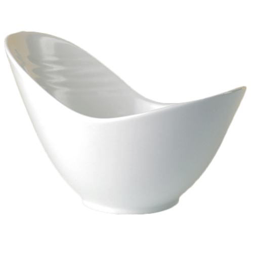 Steelite International Canada Limited Dinnerware Each Steelite 9002C648 - 16 Oz White Organics Tall Bowl | Denson CFE