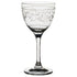 Steelite International Canada Limited Drinkware Dozen Steelite 4854RA351 MCC 5.50 Oz. Vintage Dots Nick & Nora Wine Glass - 24/Case | Denson CFE