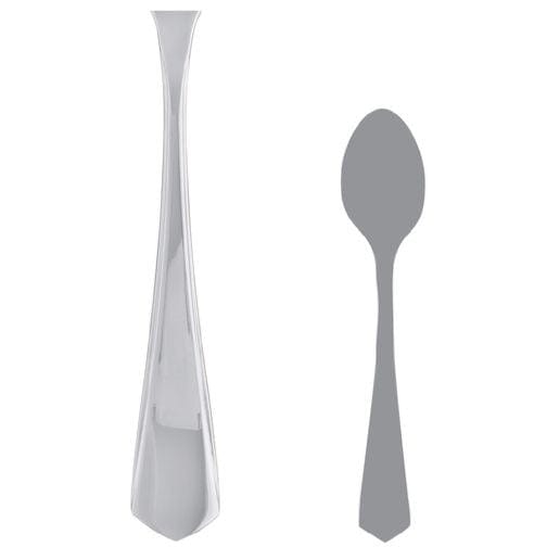 Steelite International Canada Limited Flatware Dozen Steelite International 5724SX003 Soup/Dessert Spoon 8.125" Oval Bowl | Denson CFE