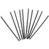 Stone Straw Disposables Case of 2500 STONE 022900 8" Super Cocktail Straws, Black - 2500/Case | Denson CFE