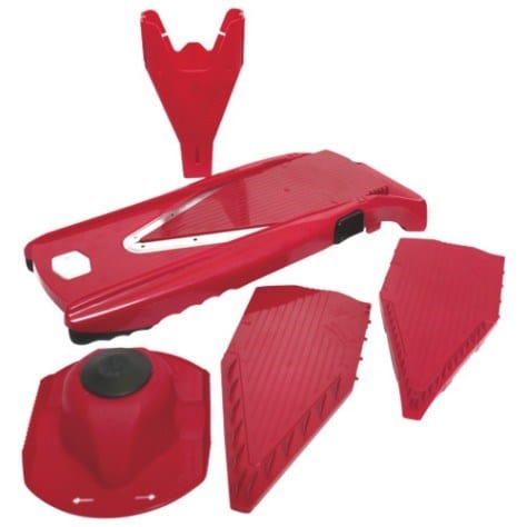 Swissmar Dice, Slice, Shred Each Swissmar B?rner VPower Mandoline Red - V-7000RD | Denson CFE