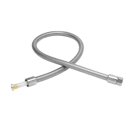 T&S BRASS Faucets and Plumbing Each T&S Brass B-0056-H2A Pre-Rinse Hose - 56 Inch Flexible Stainless Steel, Less Handle | Denson CFE