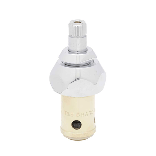 T&S BRASS Parts & Service Each T&S 012443-40NS Eterna Cartridge with Spring Check - Hot RTC, Chrome Plated Brass | Denson CFE