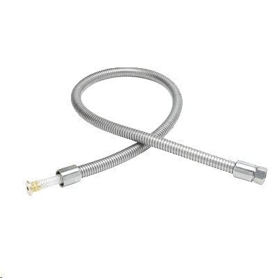 T&S BRASS Parts & Service Each T&S B-0026-H2A 20 3/8" Stainless Steel Flex Hose with Short Handle and Polyurethane Liner