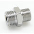 T&S BRASS Parts & Service Each T&S Brass 053A Chrome-Plated Brass 3/8" NPT Male x 3/4" -14 UN Male Adapter with Washer | Denson CFE
