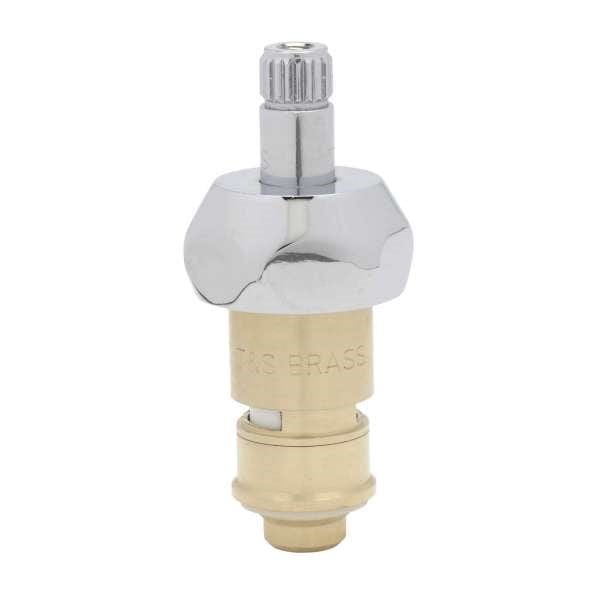 T&S Brass Plumbing Each T&S 012394-25NS Cerama Cartridge w/ Check Valve & Bonnet for Hot Right to Close Faucet Handle