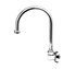 T&S BRASS Unclassified Each T&S Brass B-0527 Swivel Gooseneck Spout - 6 in Reach, Chrome Plated Brass with Aerator | Denson CFE