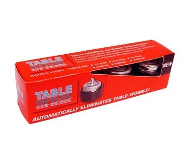 Tablecraft Products Essentials Each Tablecraft B1649A Table Shox Self-Adjusting Plastic Table Glides | Denson CFE