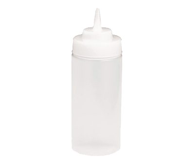Tablecraft Products Food Service Supplies Tablecraft 11663C 16 Ounce Clear Polyethylene WideMouth Squeeze Dispensers