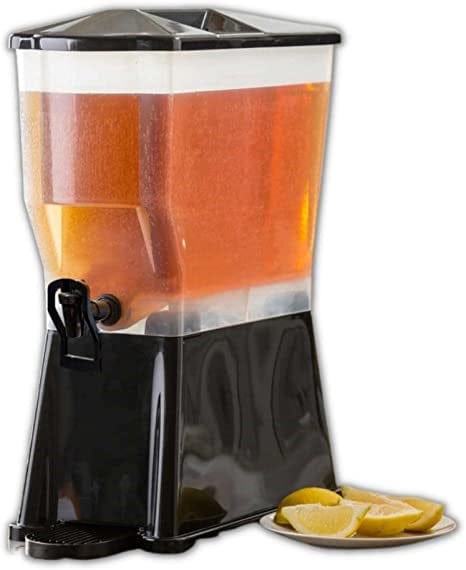 Tablecraft Products Other Equipment Each Tablecraft 353DP 3 gal Beverage Dispenser - Plastic Container, Black Base