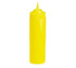 Tablecraft Products Tabletop & Serving Each / Yellow Tablecraft 11253M 12 Ounce Yellow Polyethylene WideMouth Squeeze Bottle Dispenser | Denson CFE