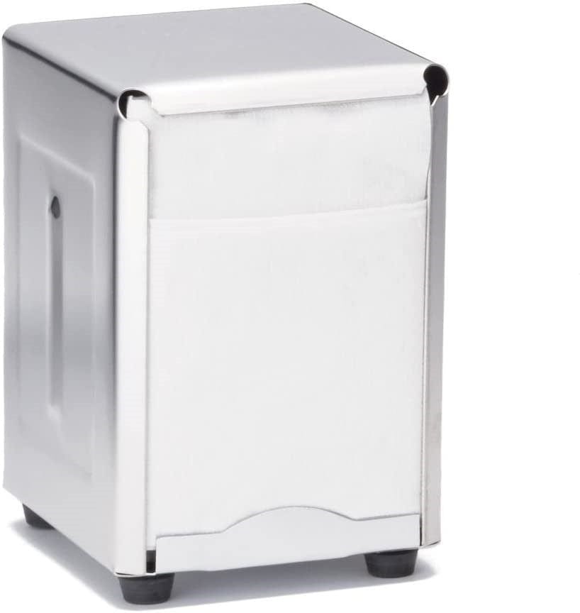 Tableware Solutions Tabletop Napkin Dispenser, half size, 4-3/4" x 3-7/8" x 5-3/4"