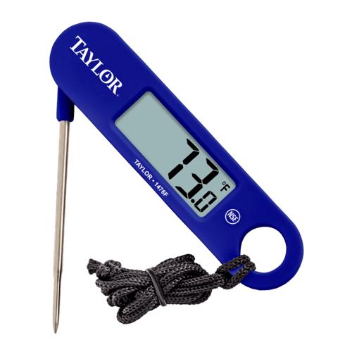 Taylor Precision - Canada Kitchen Tools Each Taylor 1476FDA Digital Compact Folding Thermometer - 1.5mm Stepdown Probe
