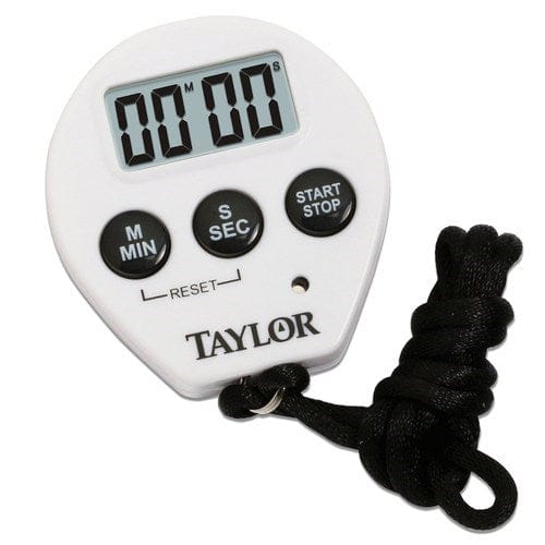 Taylor Precision - Canada Kitchen Tools Each Taylor 5816N Professional Series Digital Timer with Stopwatch and Recall, 3/8 Inch LCD Display | Denson CFE