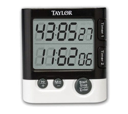 Taylor Precision - Canada Kitchen Tools Each Taylor 5828 Dual Event Digital Timer and Clock with Hour and Minute Timing | Denson CFE