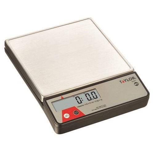 Taylor Precision - Canada Scales Each Taylor TE11FT - 11 lb Digital Portion Control Scale with Stainless Steel Platform (NSF Listed) | Denson CFE