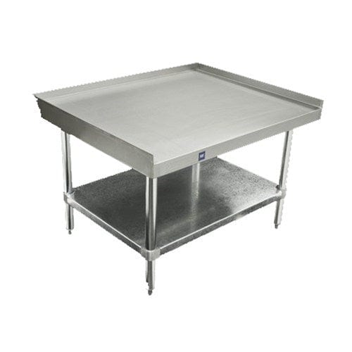 Thorinox Equipment Stands and Mixer Tables Each Thorinox DSTAND-3036-GS 30″×36″ (76×91 cm) 18 Gauge Stainless Steel Equipment Stand | Denson CFE