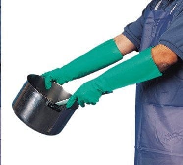 Thunder Group Clothing & Textiles Blue Rubber gloves (med)