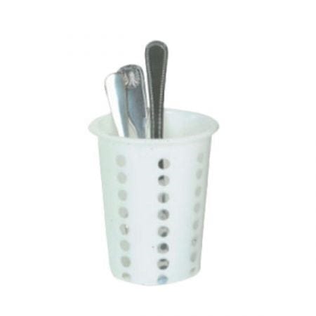 Thunder Group Smallwares DOZEN Thunder Group PLFC001 - Plastic Flatware Cylinder (36 per Case)