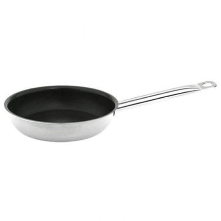 Thunder Group Smallwares EACH Thunder Group SLSFP309 Fry Pan, 9-1/2" dia., round, non-stick coating, welded handle with hanging hole, induction