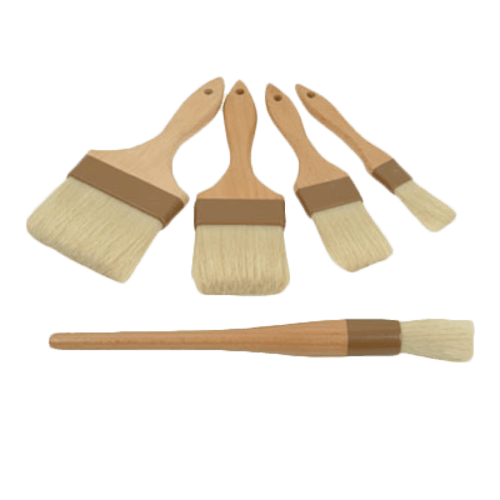 Thunder Group Smallwares EACH Thunder Group WDPB004 - Flat Boar Bristle Pastry Brush 3"