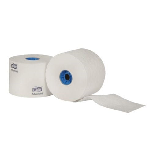 Tork Essentials Case Tork Advanced 110292A High Capacity Bath Tissue Roll, 2-Ply, 3.94" Width x 3.75" Sheet Length, White (Case of 36 Rolls, 1000 per Roll, 36,000 Sheets) Use with Tork 555620, 555628