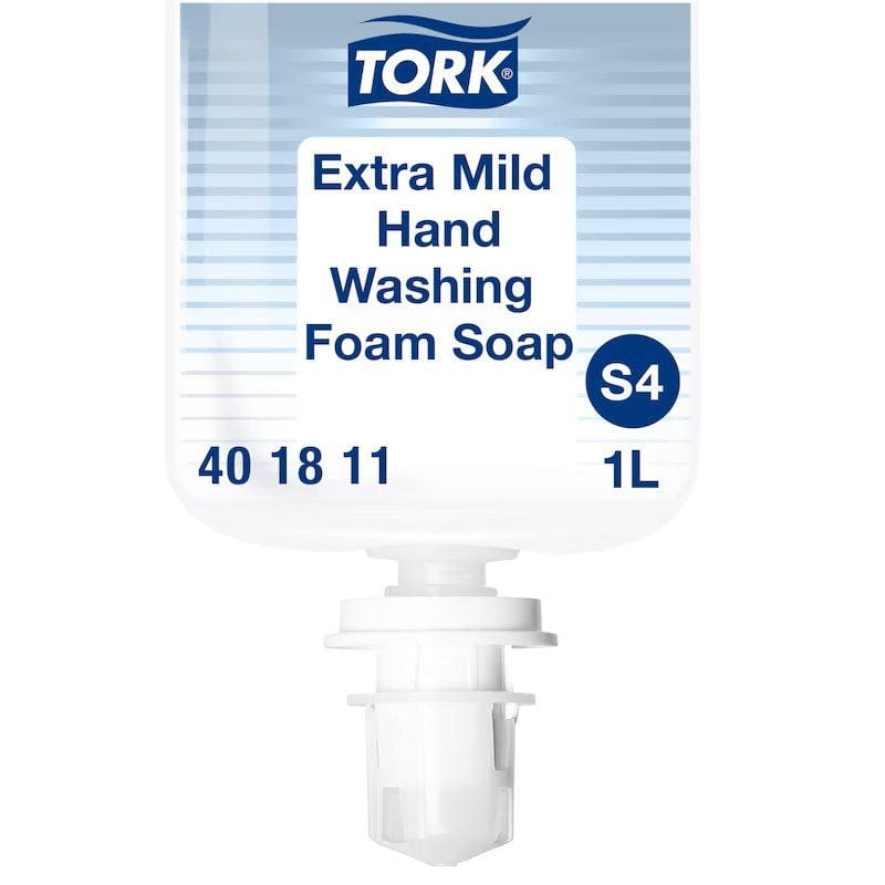 Tork Unclassified Case Tork 401811 Premium Extra Mild Hand Washing Foam Soap - 1 L | Denson CFE