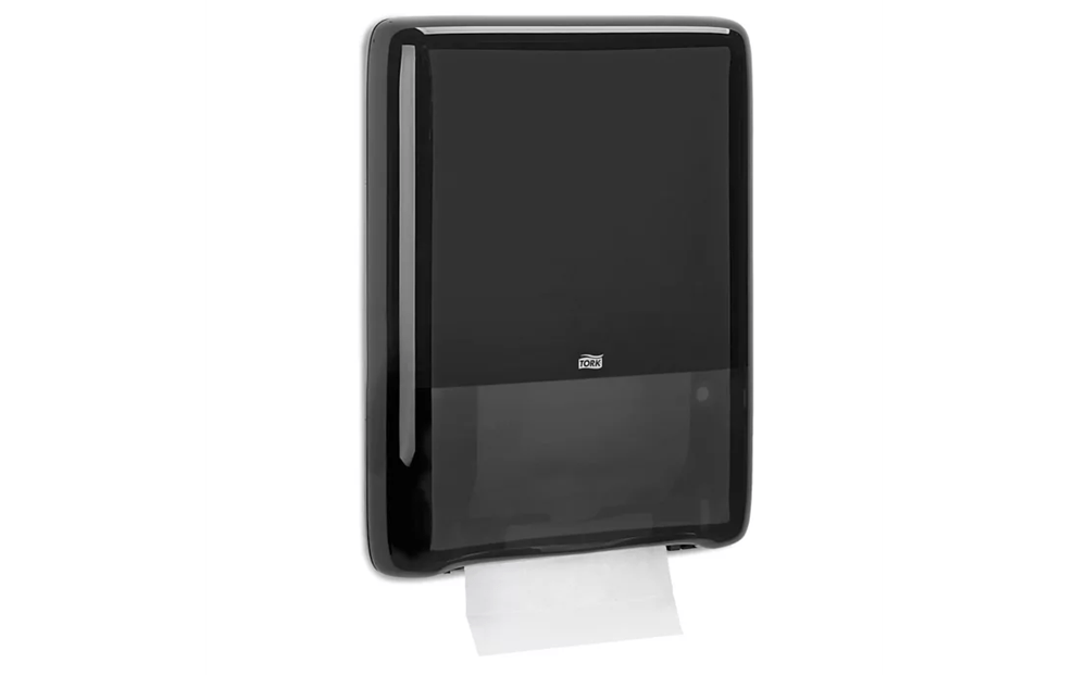 Tork Unclassified Each Tork 552538 H-9492BL PeakServe Mini Towel Dispenser – Black | Denson CFE