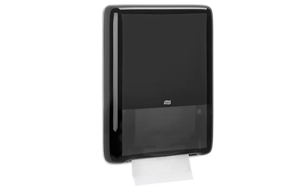 Tork Unclassified Each Tork 552538 H-9492BL PeakServe Mini Towel Dispenser – Black | Denson CFE