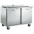 Traulsen Canada Refrigerated Prep Tables Each Traulsen UST4812-LL 48" Dealer's Choice Sandwich/Salad Prep Table w/ Refrigerated Base, 115v | Denson CFE