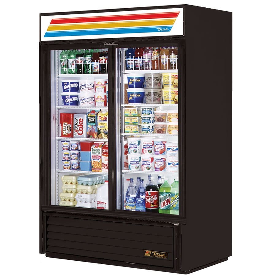 True Food International Canada Merchandising and Display Refrigeration Each True Refrigeration GDM-47RL-HC-LD Refrigerated Merchandiser Pass Thru | Denson CFE