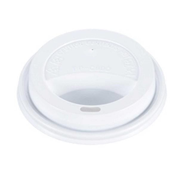 Victoria Bay Unclassified Case of 1000 Victoria Bay VBCLLH90DW Polystyrene Dome Lid for 10-24 oz Cups - Case of 1000 | Denson CFE