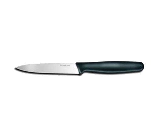 Victorinox Swiss Army Knife & Accessories Each Victorinox 5.0703 Paring Knife 4" Blade Black Polypropylene Handle