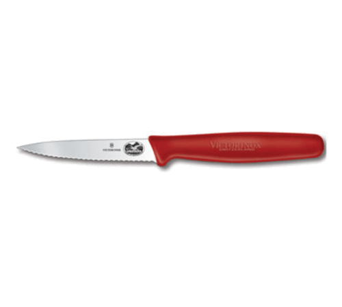 Victorinox Swiss Army Knife & Accessories Each Victorinox 6.7631 Victorinox Paring Knife 3-1/4" Serrated Blade Small | Denson CFE