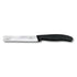 Victorinox Swiss Army Knife & Accessories Each Victorinox - Swiss Army 47602 Wavy Paring Knife w/ 3 1/4" Blade, Black Polypropylene Handle