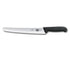 Victorinox Swiss Army Smallwares Each Victorinox 5.2933.26 Fibrox Bread and Pastry Knife - 10.25 in Serrated Blade, Black Fibrox Handle | Denson CFE