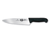 Victorinox Swiss Army Smallwares Each Victorinox Fibrox 8" Extra Wide Chef Knife - 5.2063.20, Smooth Edge, Ergonomic Handle | Denson CFE