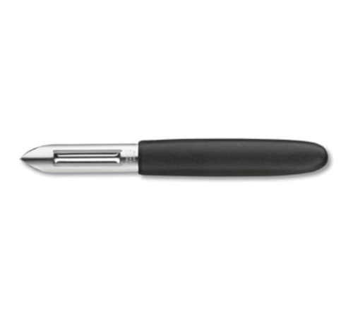 Victorinox Swiss Army Smallwares Each Victorinox Swiss Army 7.6077.91 2 1/4" Potato Peeler, Black Nylon Handle - Ambidextrous | Denson CFE