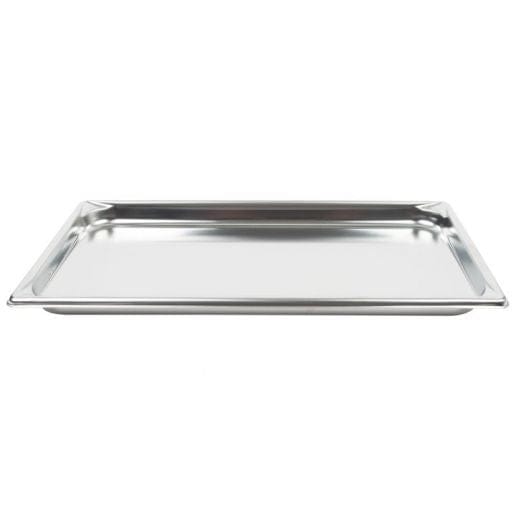 Vollrath 30012 Full Size 1-1/4" Deep Super Pan V Anti-Jam Stainless Steel Steam Table / Hotel Pan, 3.9 qt Capacity | Denson CFE