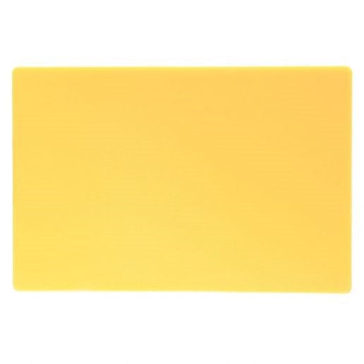 Vollrath Cutting Boards Each / Yellow Vollrath 5200050 High-Density Yellow Cutting Board | Denson CFE