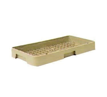 Vollrath Dishwasher Rack *CLEARANCE* Traex. Open Dishwasher Rack, half size, 10"W x 19-3/4"D x 2-1/16"H, inside height 1-1/4"H, handles on all (4) sides, stackable, co-polymer plastic, beige, NSF, Made in USA