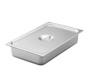 Vollrath Food Pans Each Vollrath 75110 Stainless Steel 2/3 Size Super Pan V Solid Cover | Denson CFE