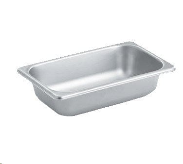 Vollrath Food Pans Each Vollrath S10062 Steam Table Pan, 1/4 Size, 1-5/8 Quart, Stainless Steel | Denson CFE