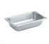 Vollrath Food Pans Each Vollrath S10062 Steam Table Pan, 1/4 Size, 1-5/8 Quart, Stainless Steel | Denson CFE