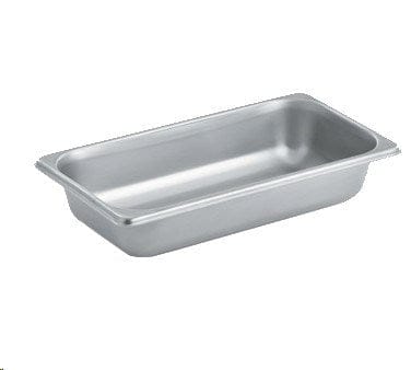 Vollrath Food Pans Each Vollrath S12062 Steam Table Pan, 1/3 Size, 2-1/4 Quart | Denson CFE