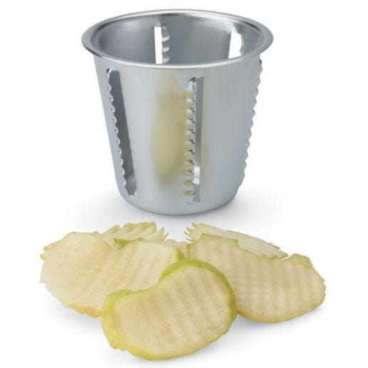 Vollrath Food Processors Each Vollrath 6015 Replacement #5 Cone 3/16" Krinkle Cut for Redco King Kutter Manual Food Processor | Denson CFE