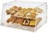 Vollrath Food Service Supplies Set Winco ADC-2 Countertop Bakery Display Case with Front Self-Service and Rear Door 21 Inches Wide Clear Acrylic | Denson CFE