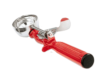 Vollrath Kitchen Tools Each Vollrath 47145 Jacobs Pride 1.33 oz. Red #24 Disher