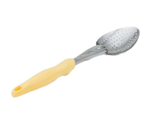 Vollrath Kitchen Tools Each Vollrath 6414050 Ergo Grip Heavy Duty Spoon, Yellow Nylon Ergonomic Handle | Denson CFE