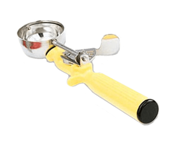Vollrath Kitchen Tools Each / Yellow Vollrath 47144 Jacobs Pride 1.63 oz. Yellow #20 Disher